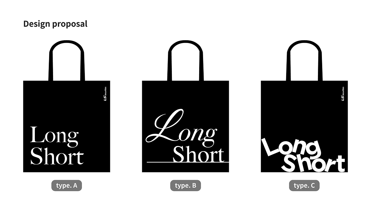 V1 (left-aligned typography) - concept draft 6